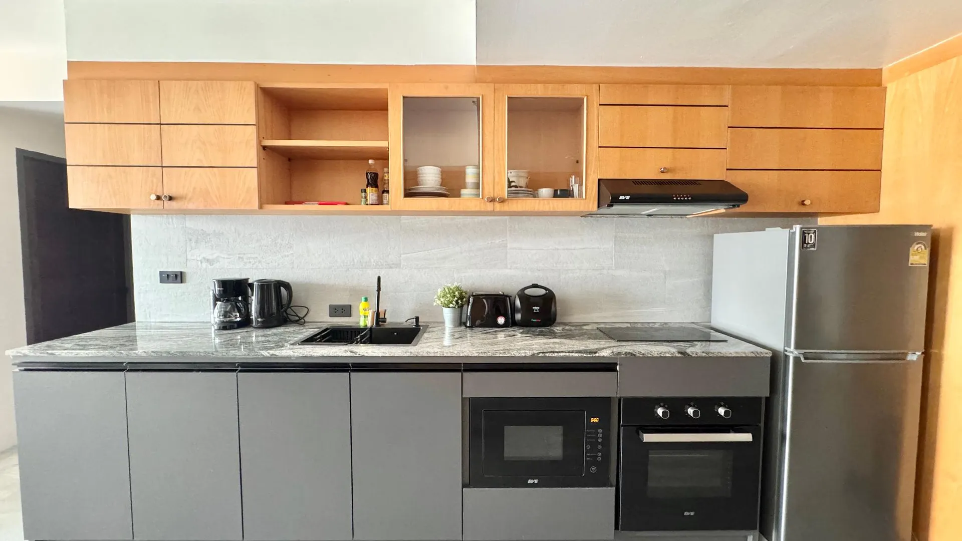 방콕 짜뚜짝의 아파트먼트 (86m², 침실 2개, 프라이빗 욕실 2개) 4성급 싱글룸 수영장