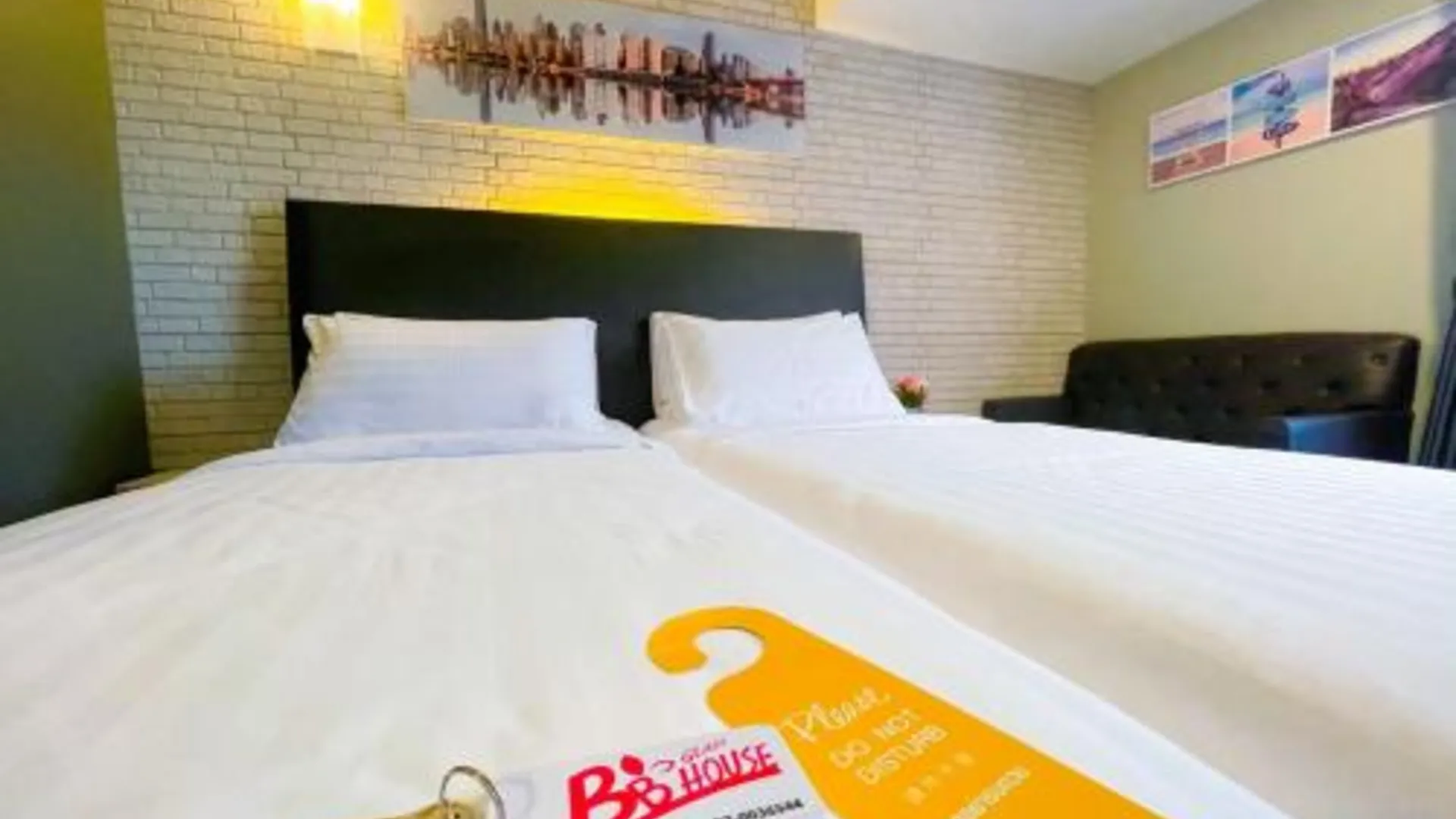 방콕 BB Glass House 2성급 호텔 객실