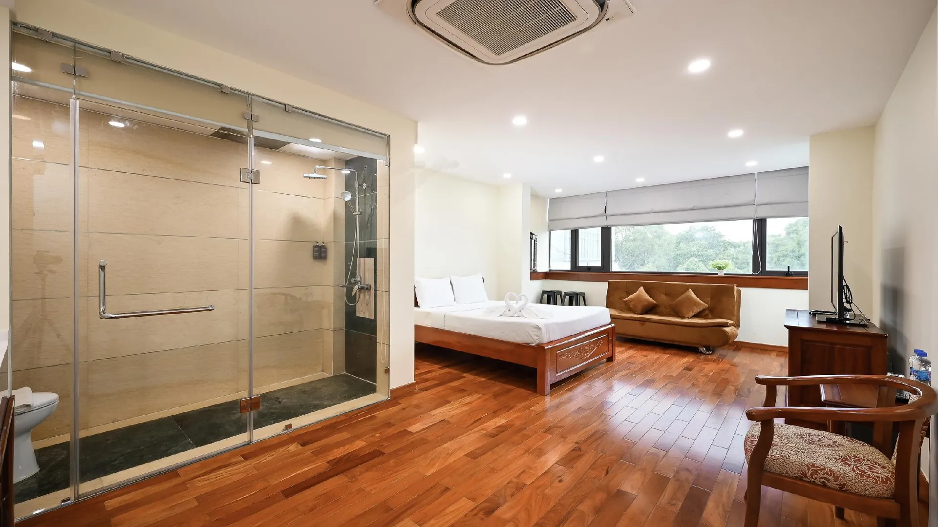 호치민 레드 선 에어포트 사이공 호텔 3성급 호텔 객실