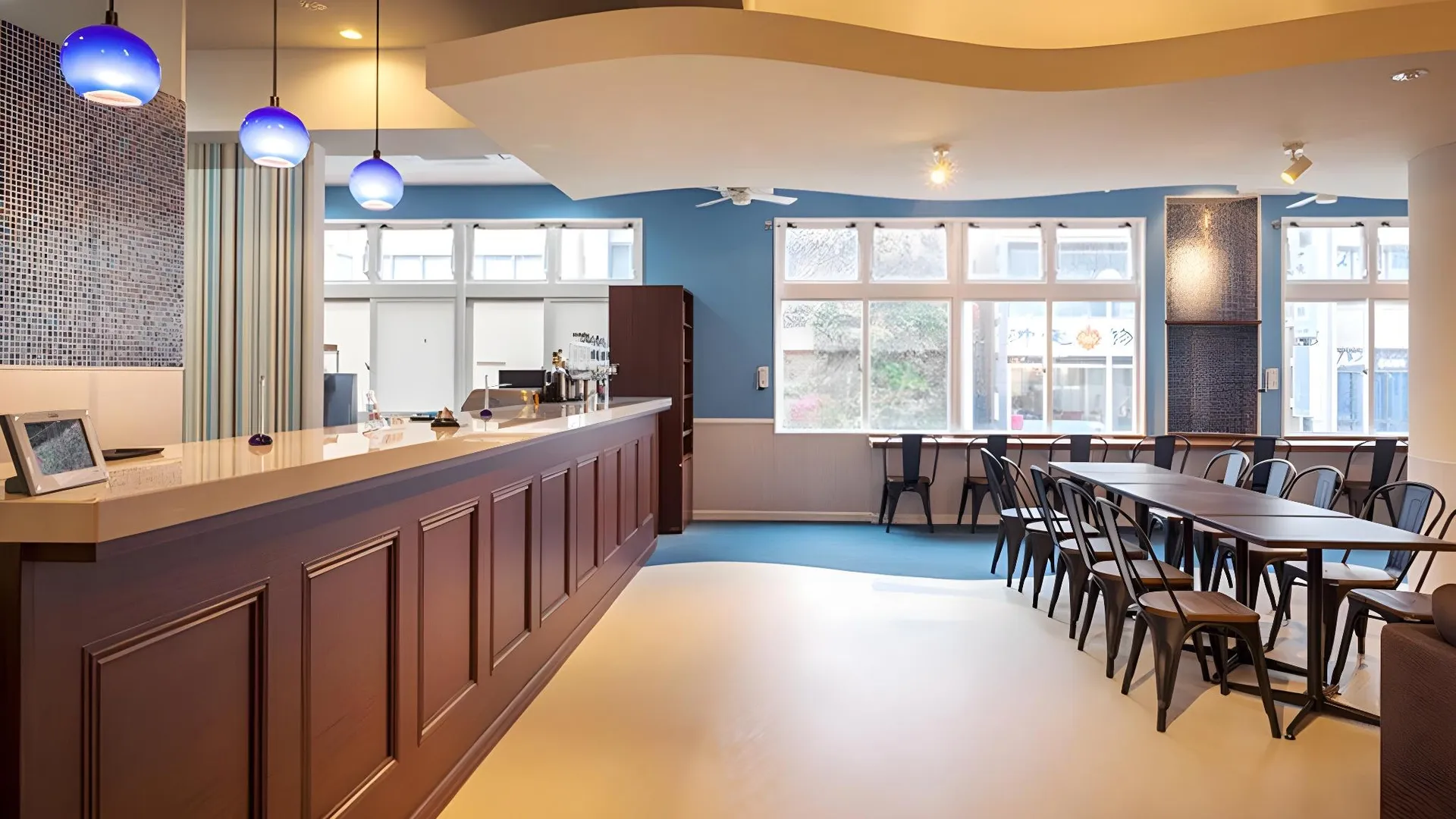 오키나와 본섬 호텔 더 큐브 나하 국제 스트리트 3성급 호텔 로비