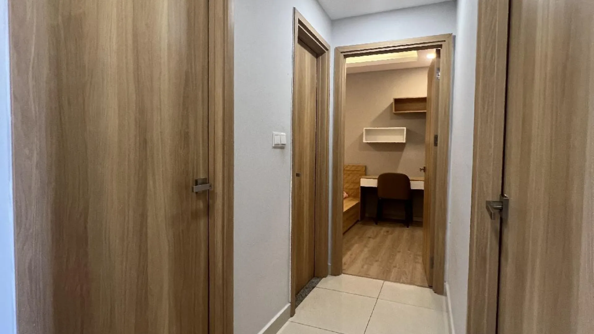 호치민 탄푸의 아파트먼트 (86m², 침실 2개, 프라이빗 욕실 2개) 2성급 싱글룸 전망