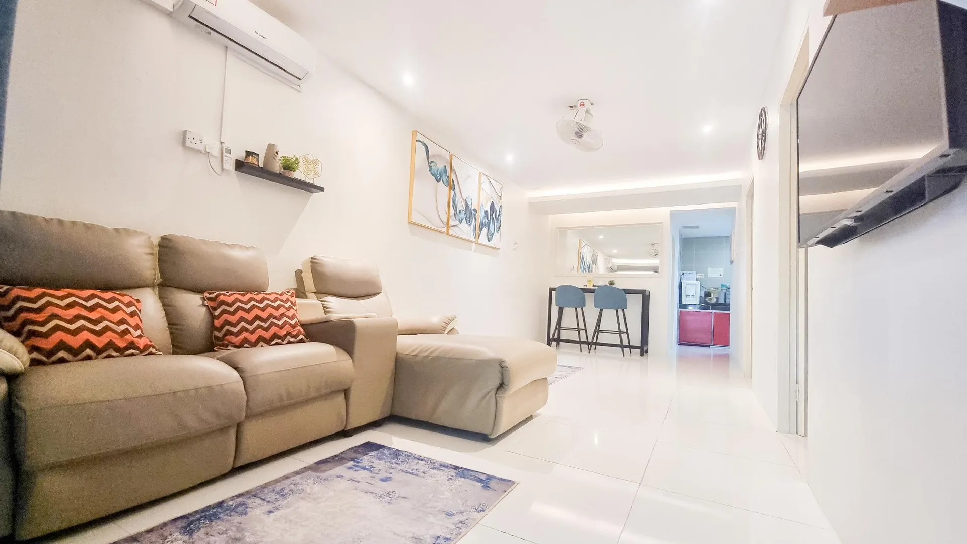 이포 탐분의 프라이빗 하우스 (111m², 침실 3개, 프라이빗 욕실 2개) 3성급 싱글룸 스위트룸