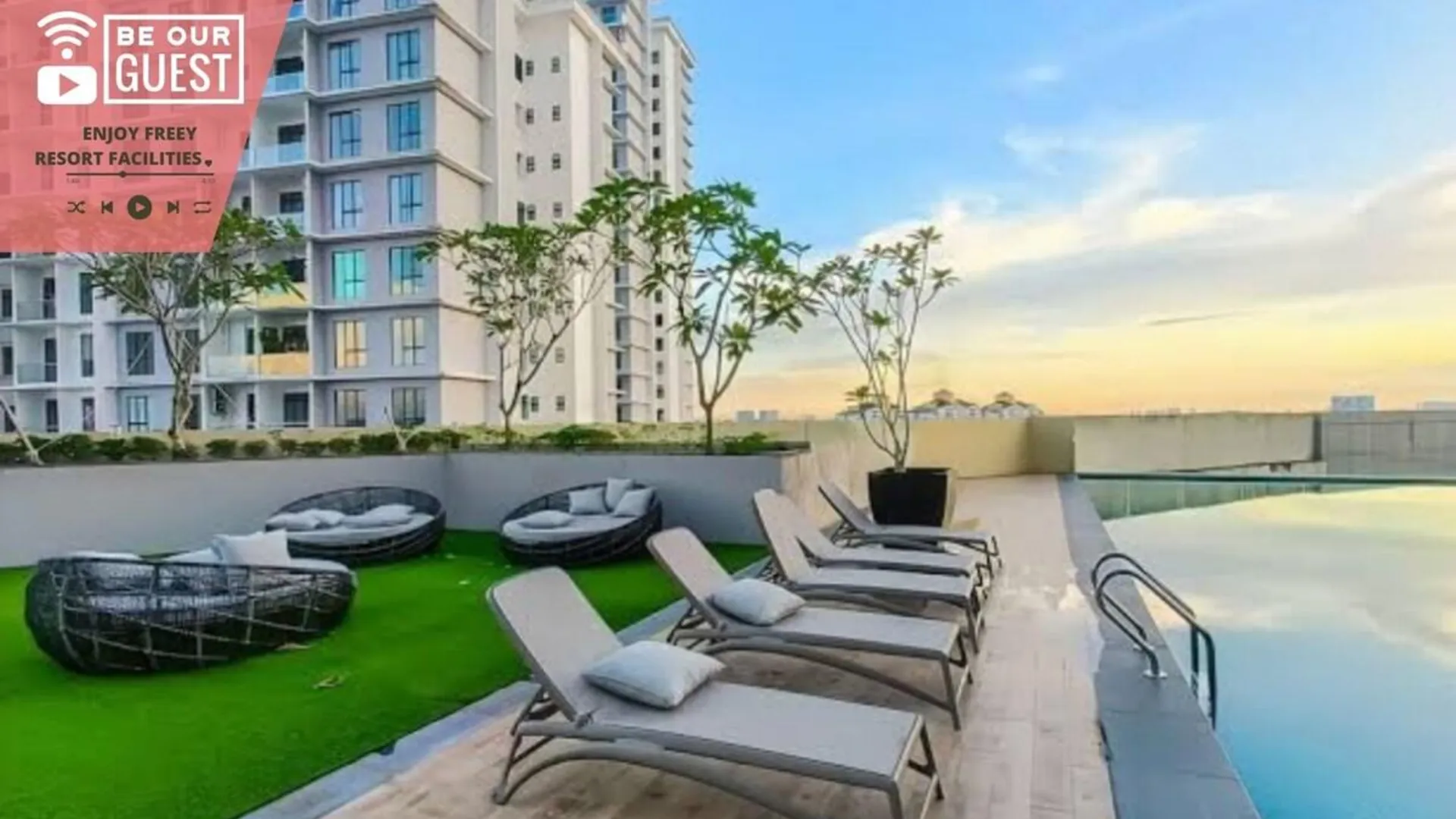 조호바루 / 조호르바루 탐포이의 아파트먼트 (1300m², 침실 4개, 프라이빗 욕실 2개) 4성급 게스트하우스 로비