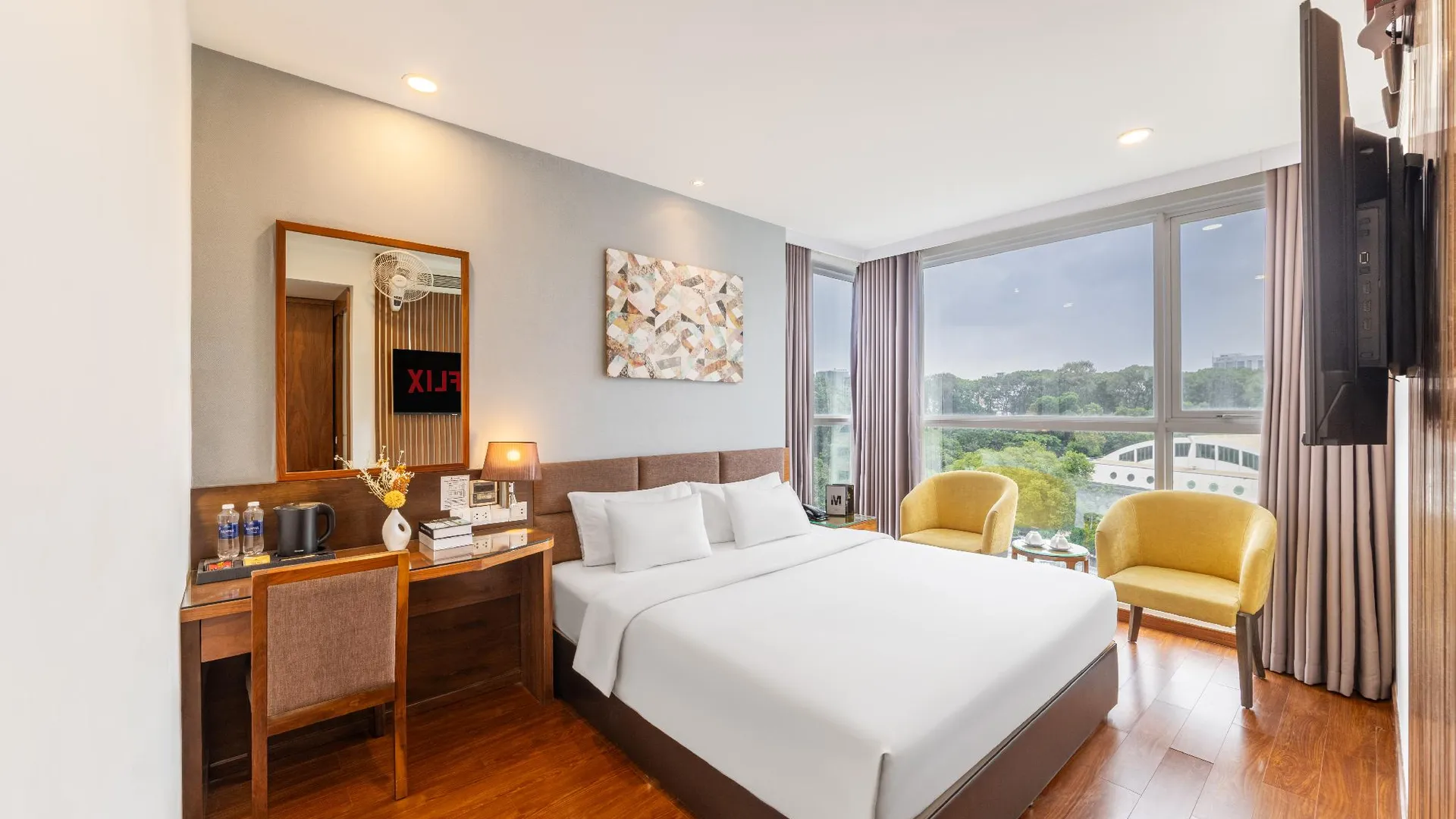 호치민 A25 호텔 - 55 깟 망 탕 8 호텔 전망