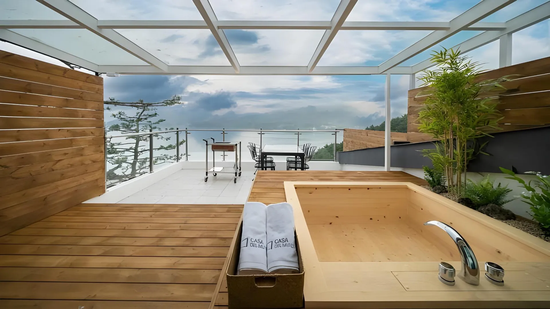 거제 거제도 까사델문도펜션 2성급 게스트하우스 레스토랑