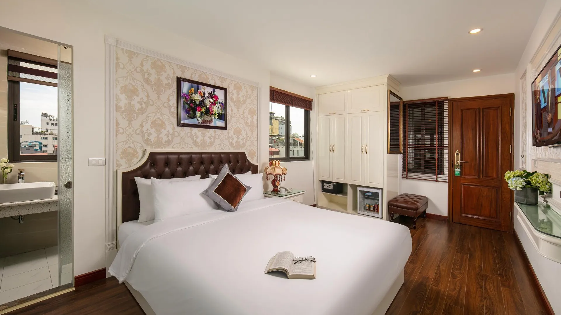 하노이 트랑 트랑 부티크 호텔 3성급 호텔 객실