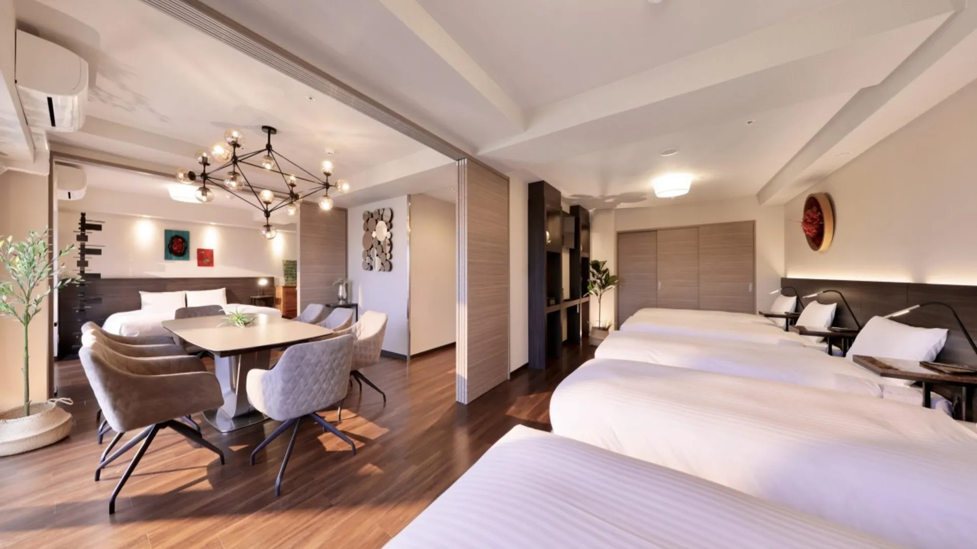 오사카 Doutonbori Crystal Exe 3성급 호텔 스위트룸