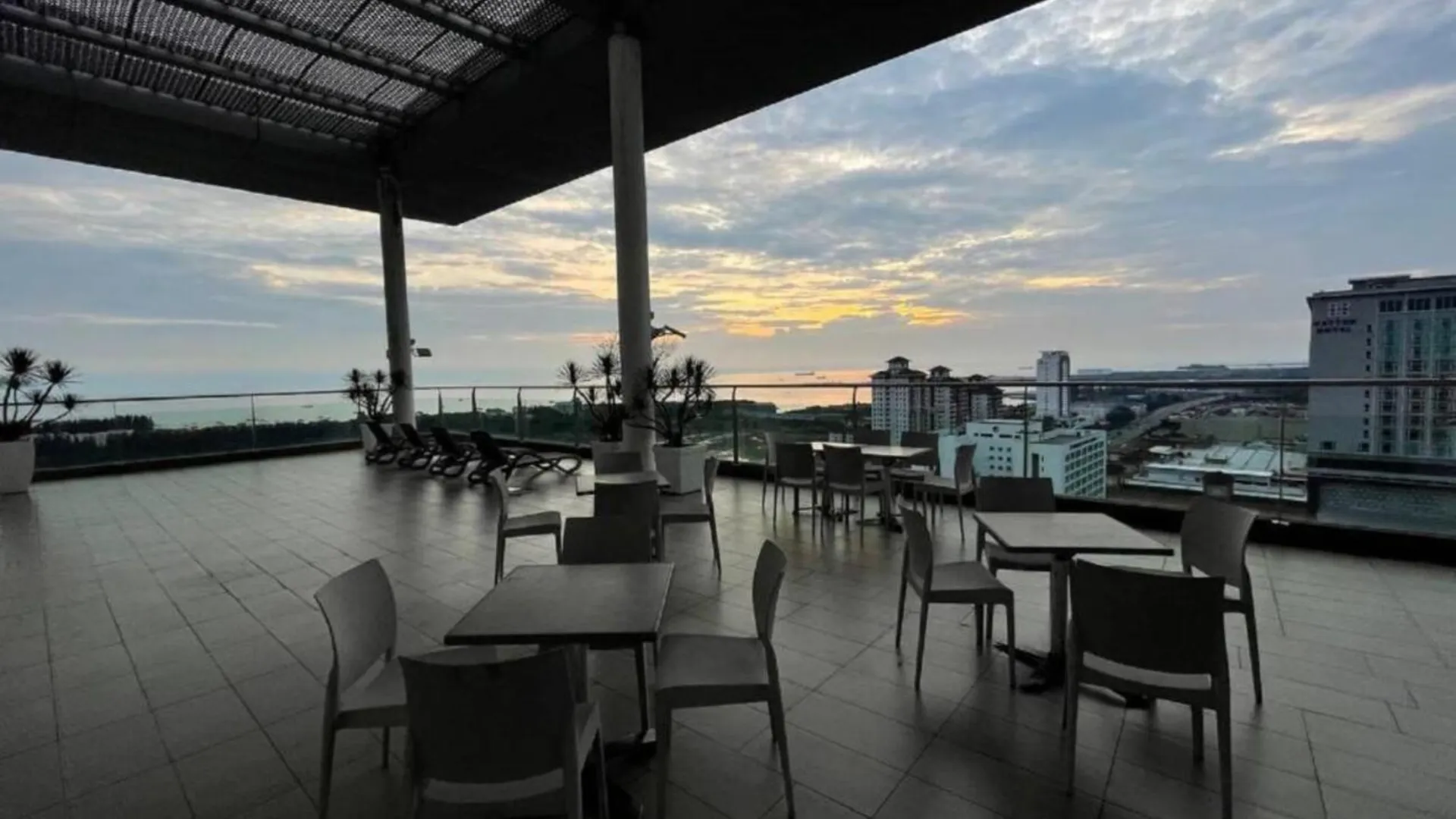 말라카 멜라카 라야의 스튜디오 아파트먼트 (33m², 프라이빗 욕실 1개) 4성급 싱글룸 전망