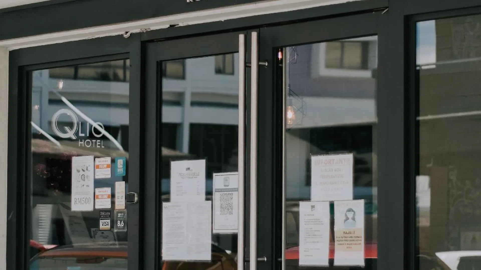 코타키나발루 클리오 호텔 2성급 호텔 외관