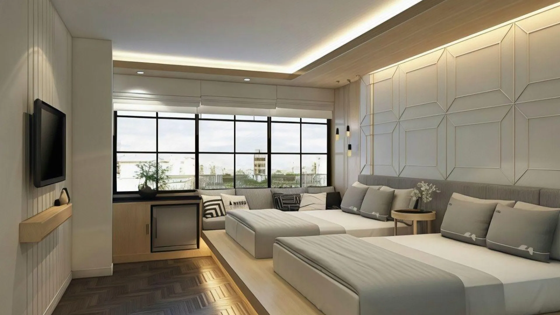 방콕 토리 프레스티지 방콕 호텔 3성급 호텔 스위트룸