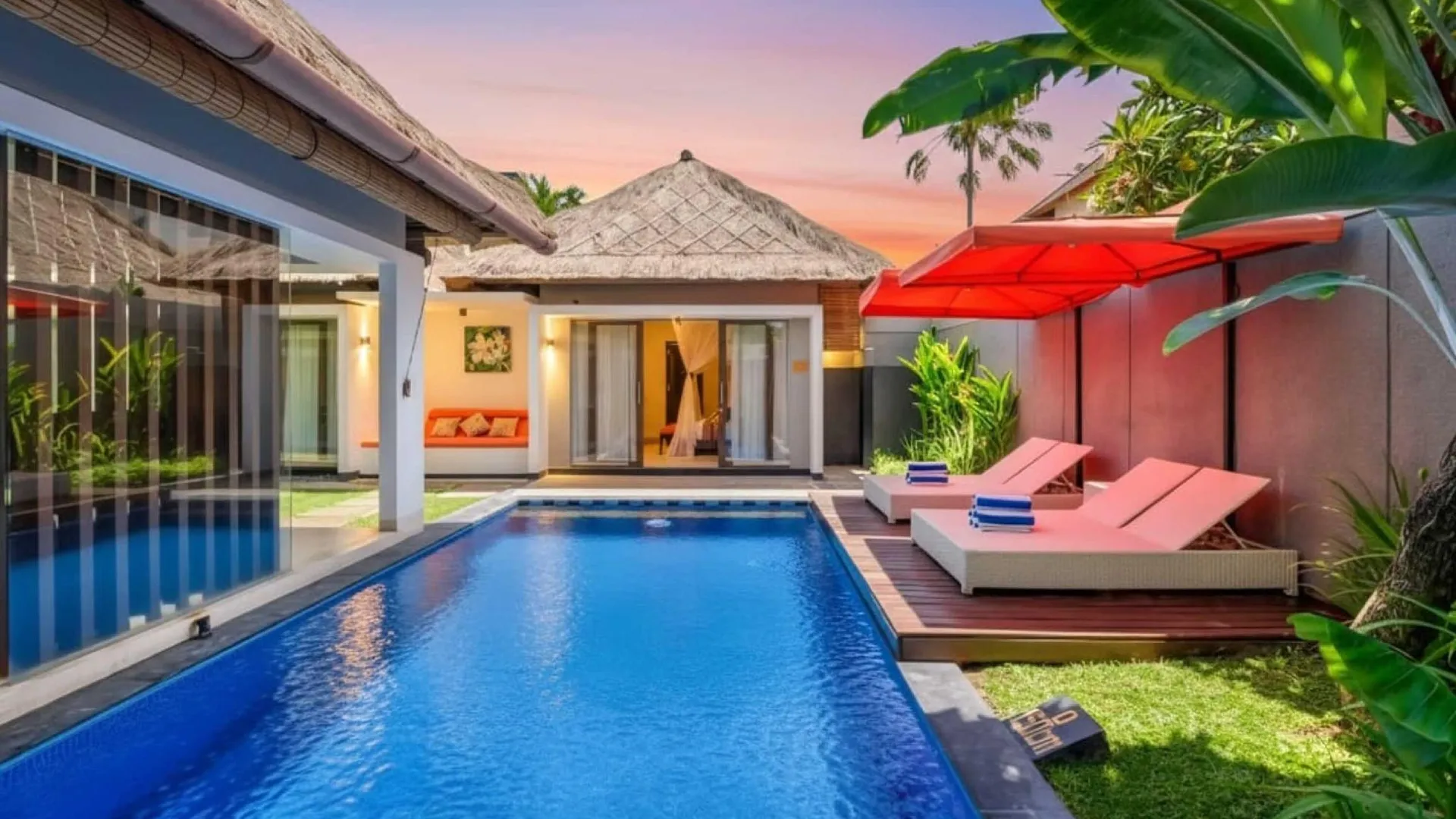 발리 빌라 제라미 앤 스파 5성급 호텔 객실