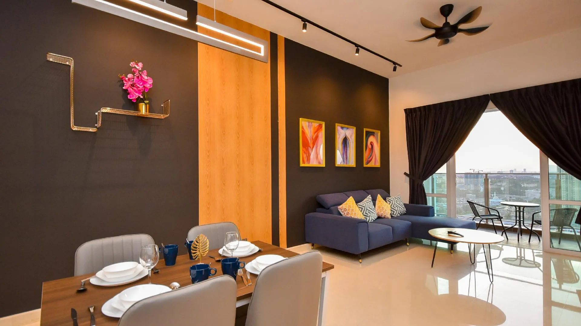 조호바루 / 조호르바루 조호바루의 아파트먼트 (1200m², 침실 2개, 프라이빗 욕실 2개) 4성급 싱글룸 스위트룸