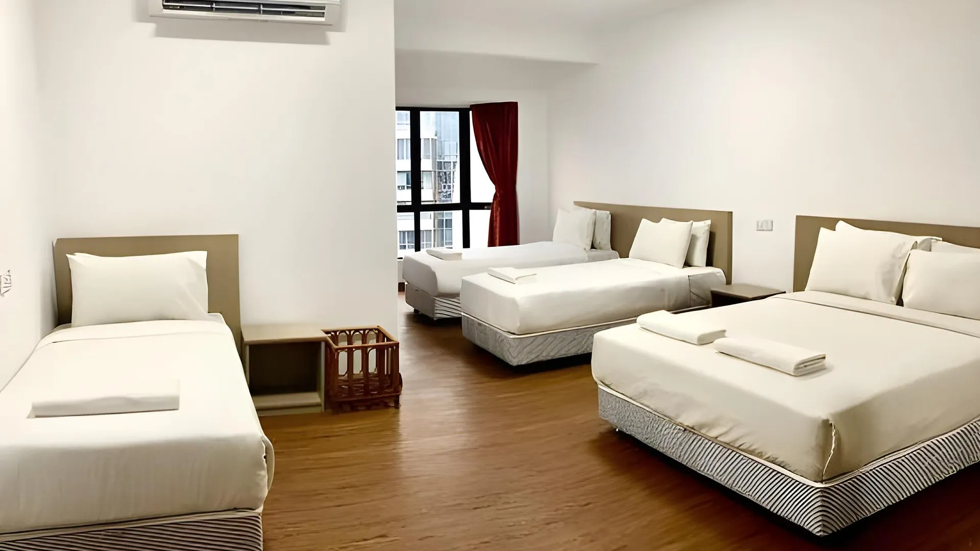 코타키나발루 프롬나드 호텔 아파트먼트 2성급 호텔 객실