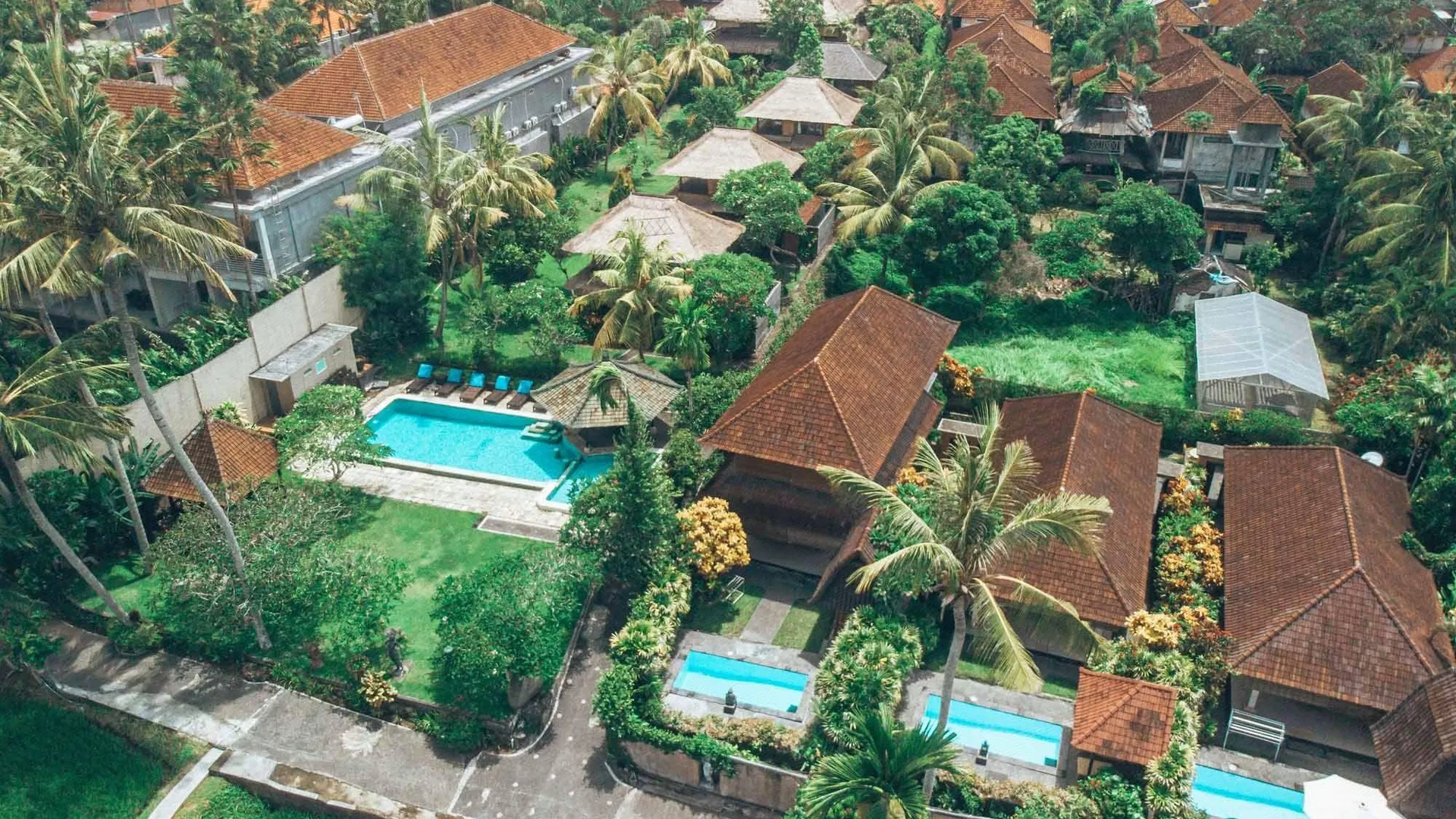 발리 아궁 라카 리조트 앤 빌라 4성급 호텔 전망