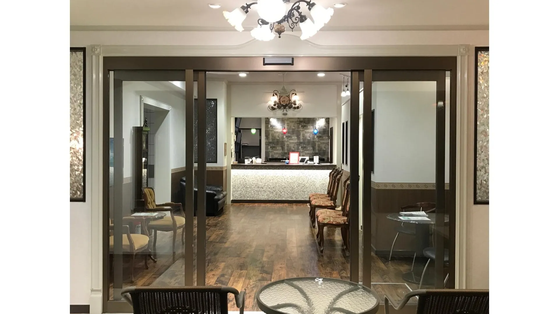 오사카 플라자 21 오사카 2성급 호텔 전망