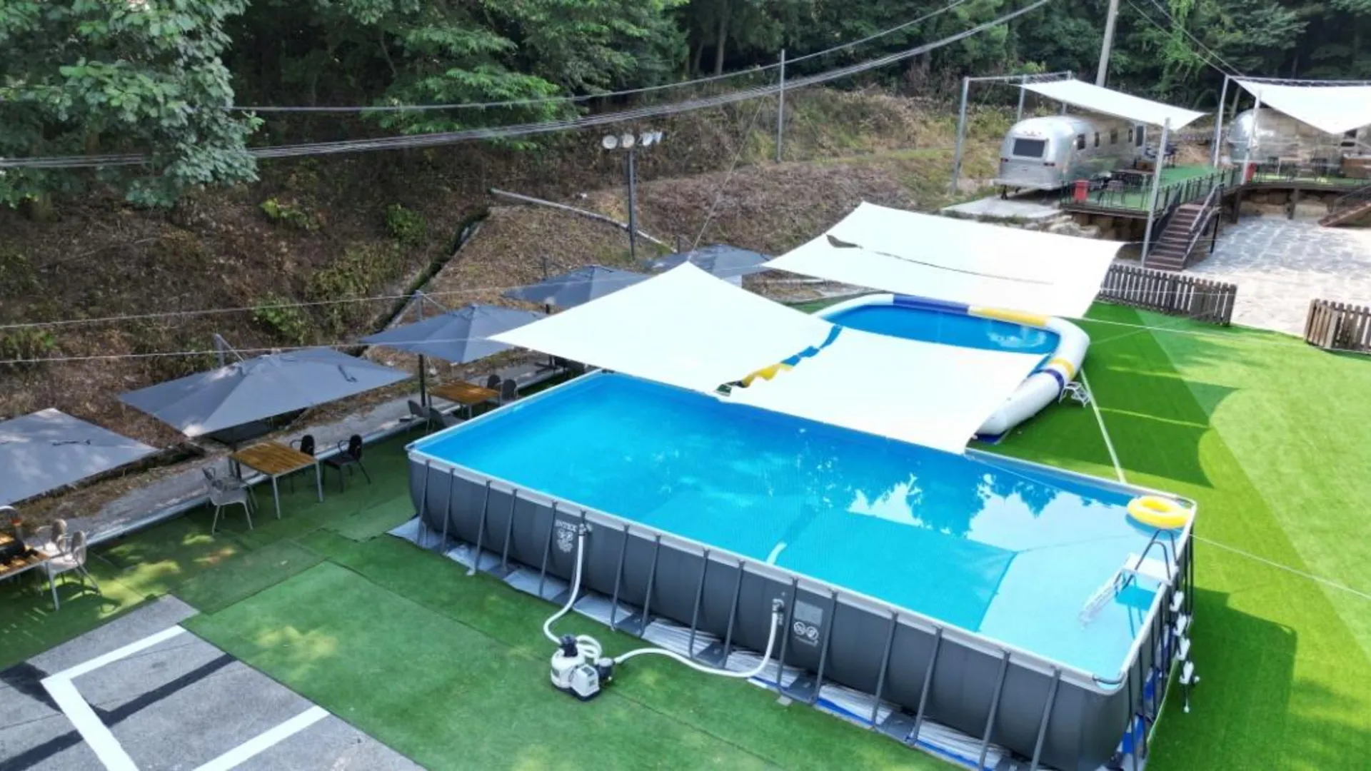 담양 담양 선인장카라반&호스텔 2성급 게스트하우스 전망