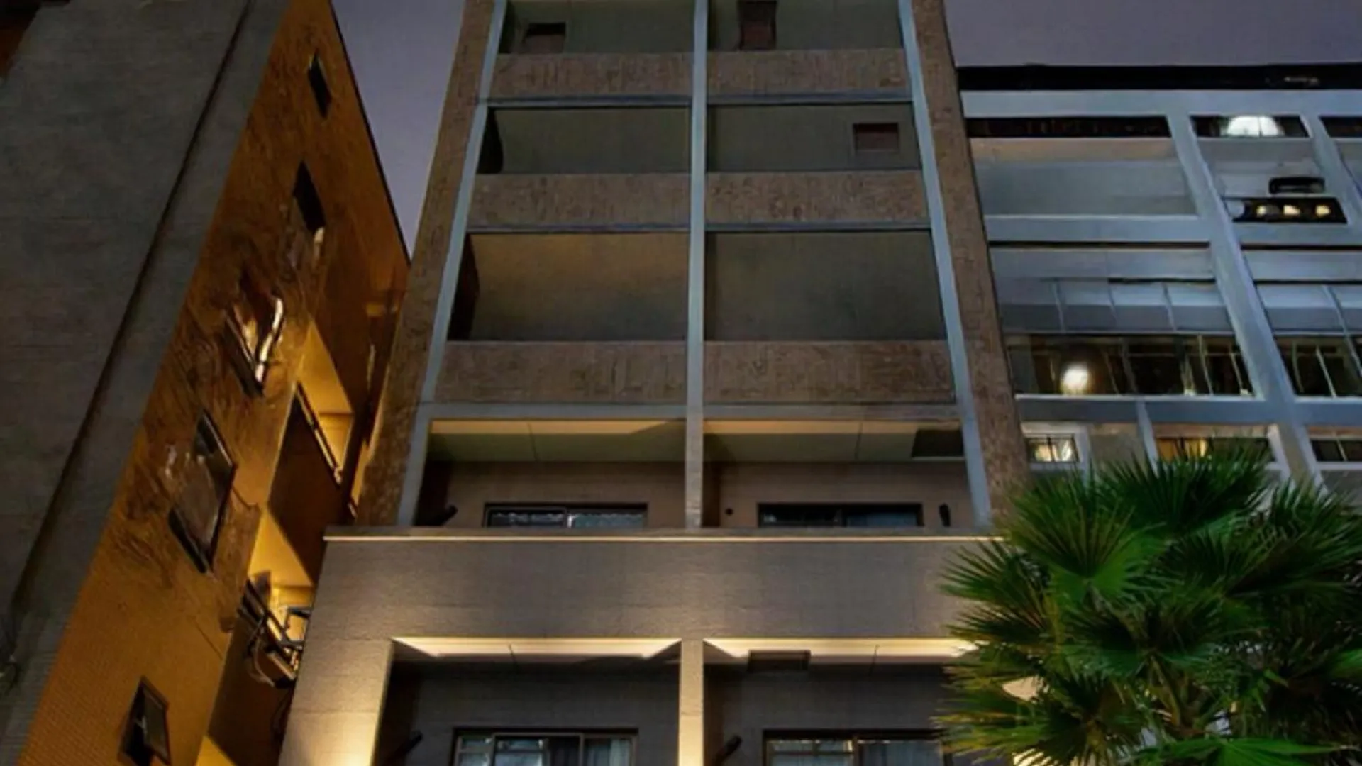 후쿠오카 더 랭 호텔 3성급 호텔 로비