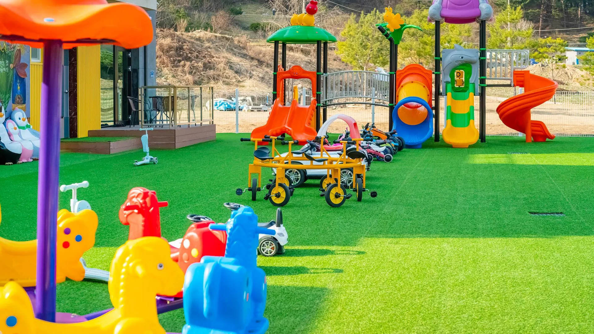 가평 가평 퍼니키즈풀빌라 2성급 게스트하우스 전망