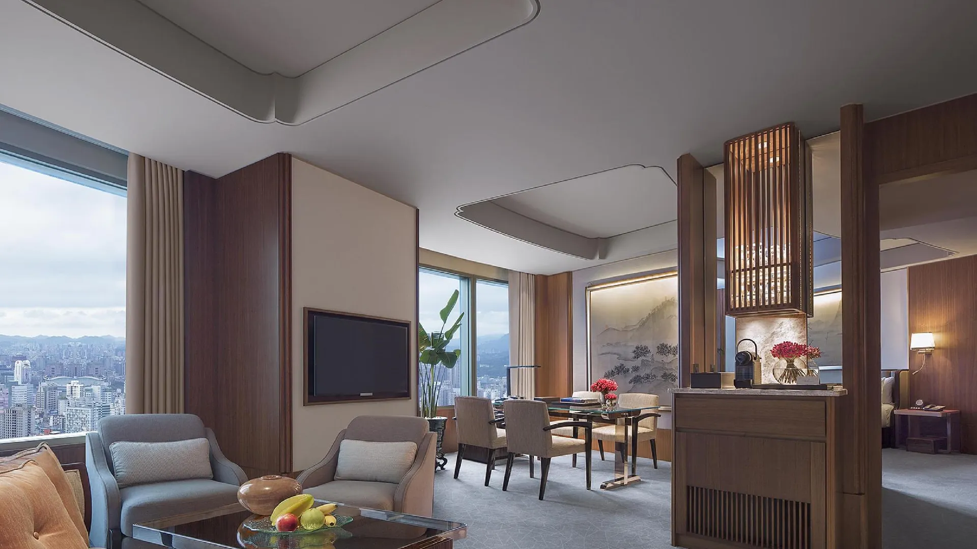 타이베이 샹그릴라 파 이스턴, 타이베이 5성급 호텔 로비