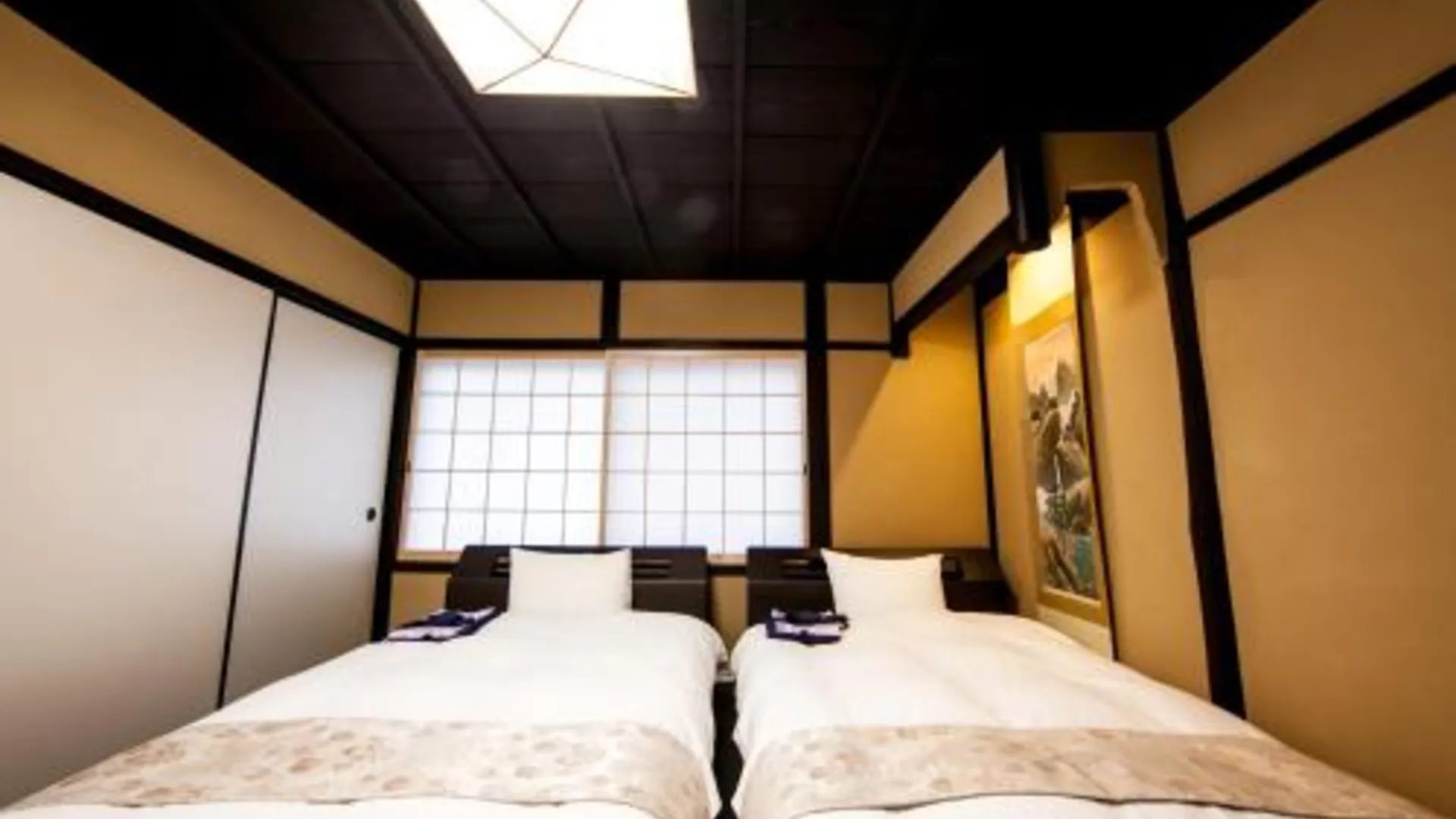교토 가와라마치의 프라이빗 하우스 (60m², 침실 2개, 프라이빗 욕실 1개) 3성급 게스트하우스 스위트룸