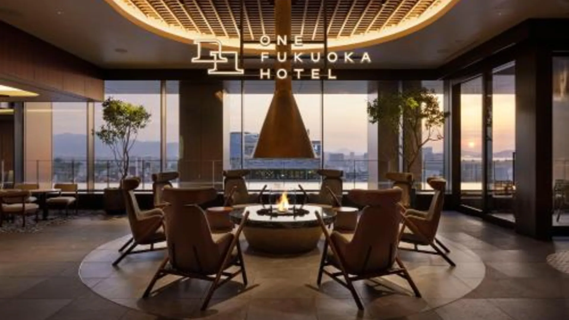 후쿠오카 One Fukuoka Hotel 5성급 호텔 객실