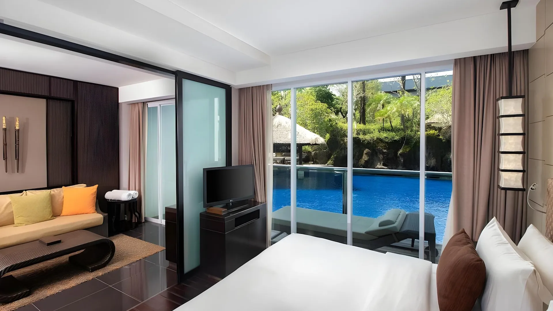 발리 더 사칼라 리조트 발리 - 올 스위트 5성급 호텔 전망