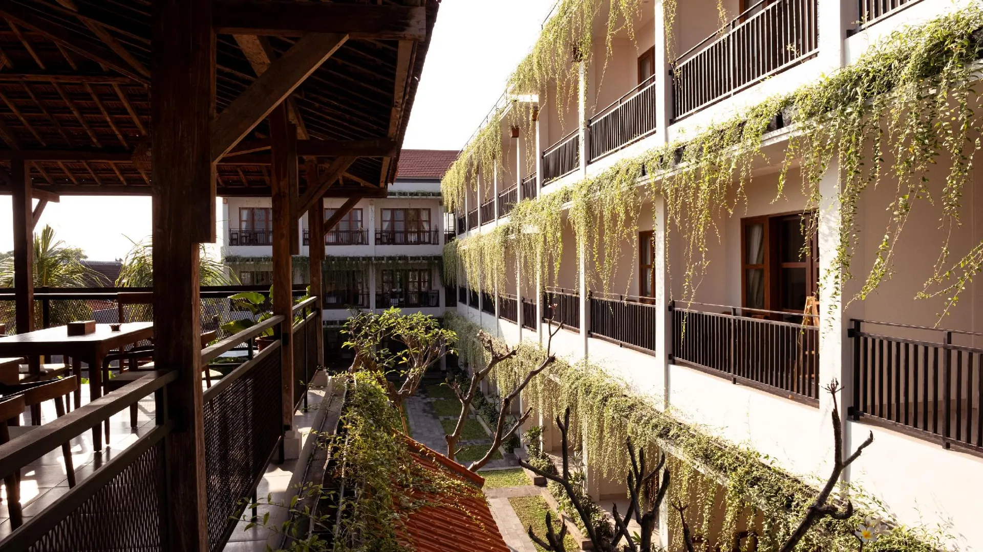 발리 푸리 카자 하우스 2성급 호텔 전망