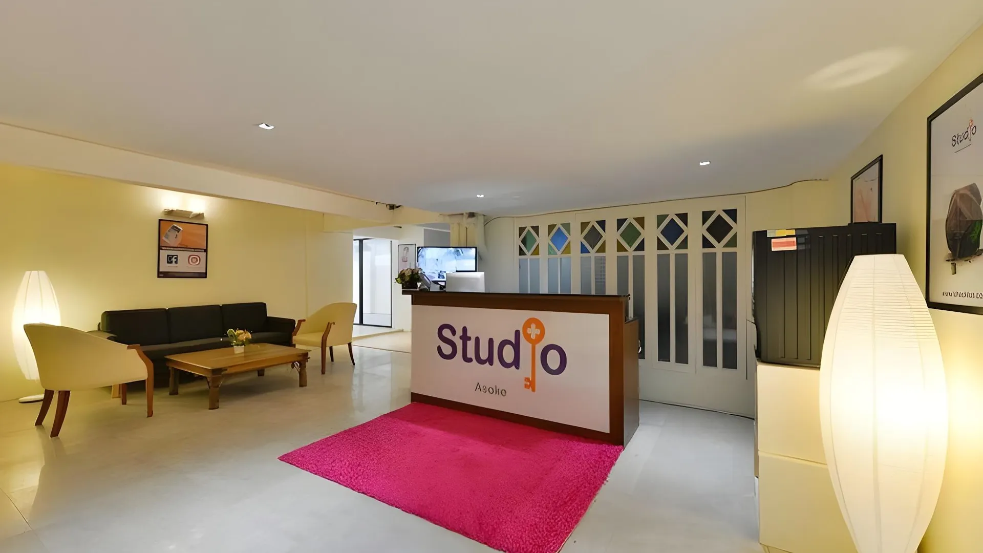 방콕 스튜디오 아소케 3성급 호텔 레스토랑