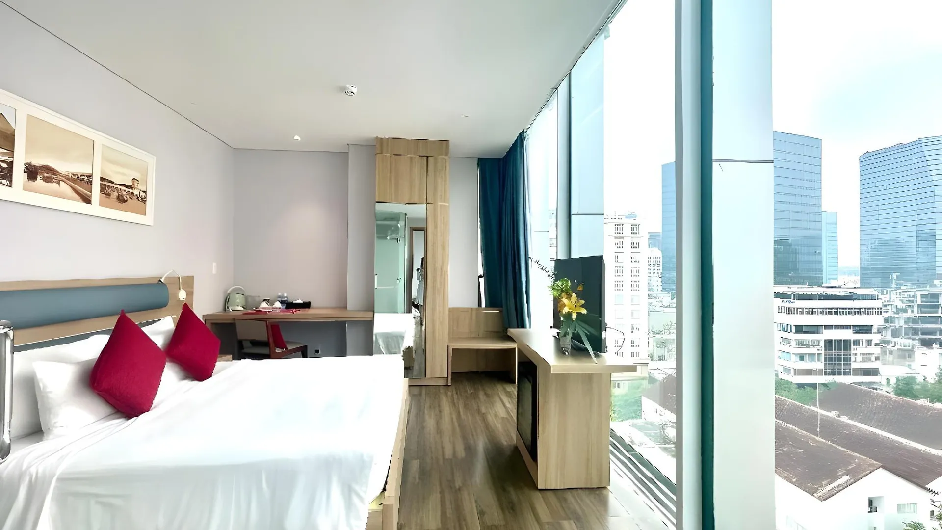 호치민 아도라 미라 호텔 4성급 호텔 스위트룸