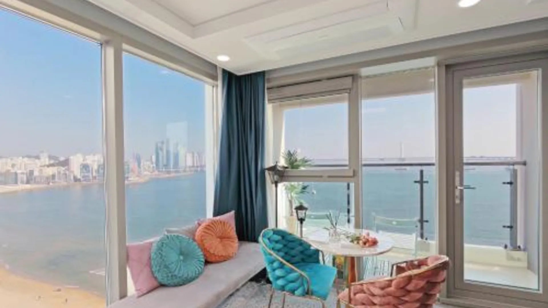 부산 엘모멘토 광안 레지던스 3성급 호텔 로비