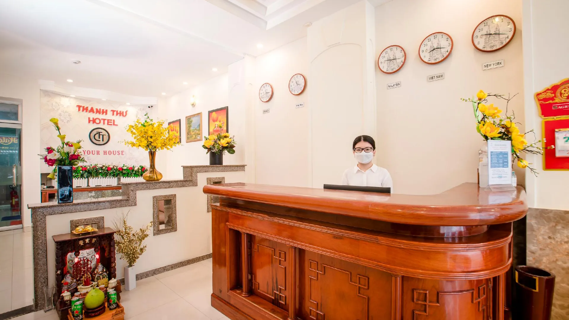 호치민 탄 투 호텔 2성급 호텔 객실