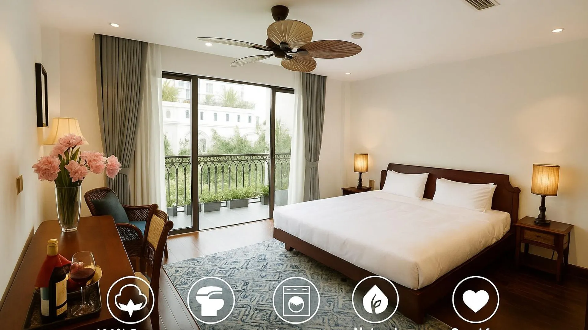 하노이 카멜리아 레지던스 하노이 5성급 호텔 객실