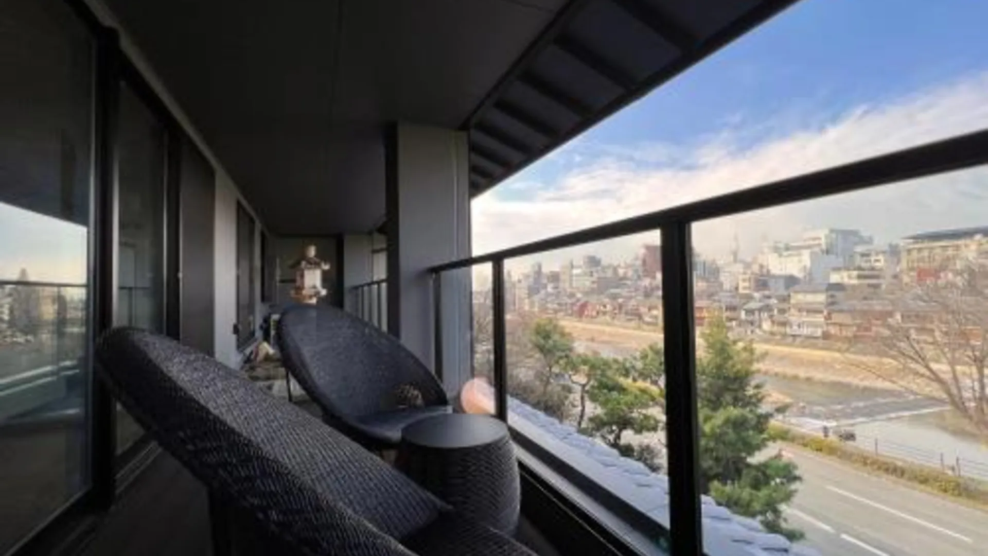 교토 린 기온 시라카와 3성급 호텔 전망