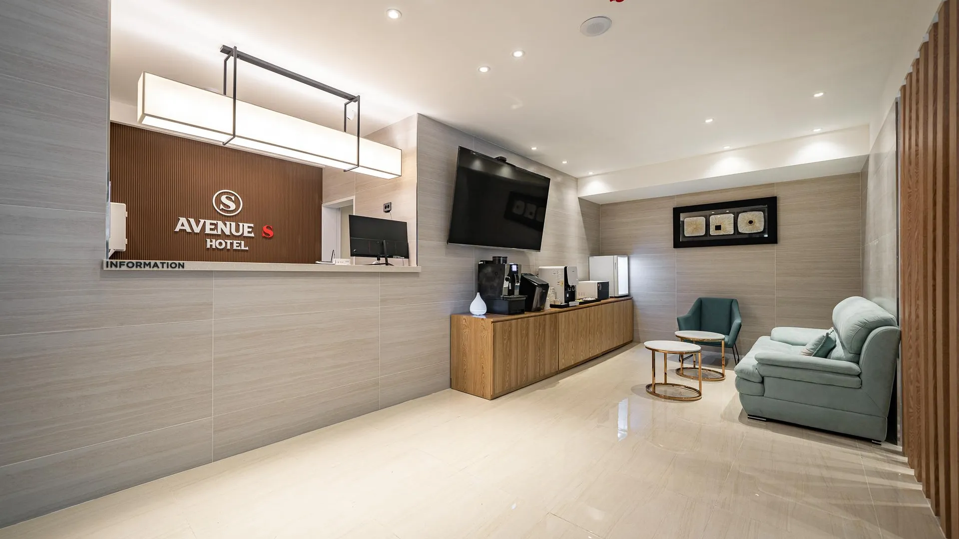시흥 월곶 에비뉴 S 호텔 로비