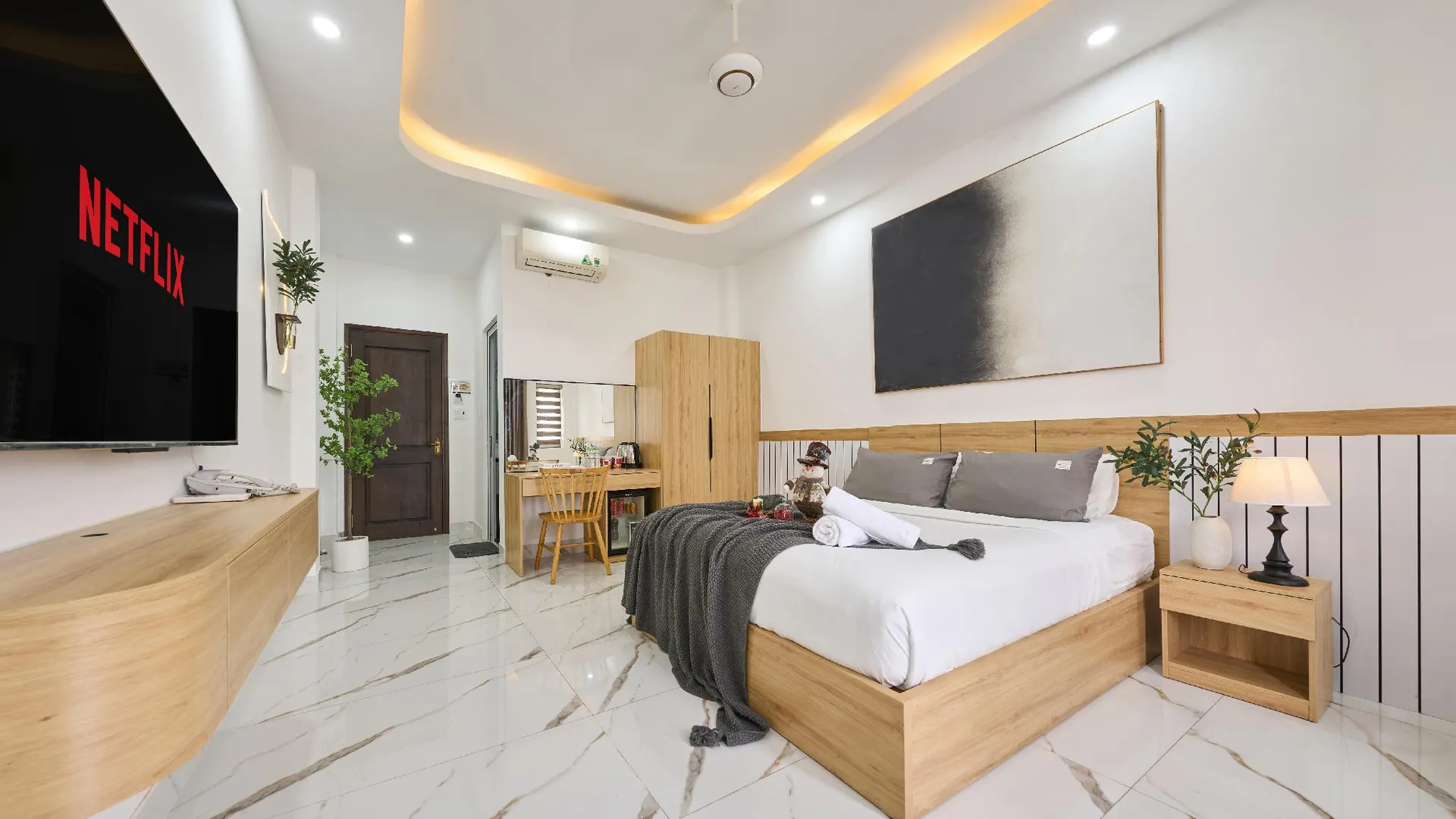 호치민 그린 리버사이드 호텔 앤 아파트먼트 2성급 호텔 스위트룸