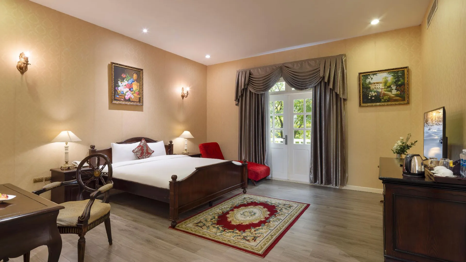 호치민 히든 맨션 사이공 리조트 4성급 호텔 스위트룸