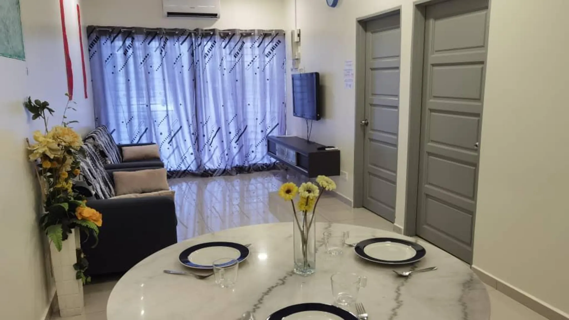 말라카 말라카 시내의 프라이빗 하우스 (1400m², 침실 4개, 프라이빗 욕실 2개) 2성급 싱글룸 객실