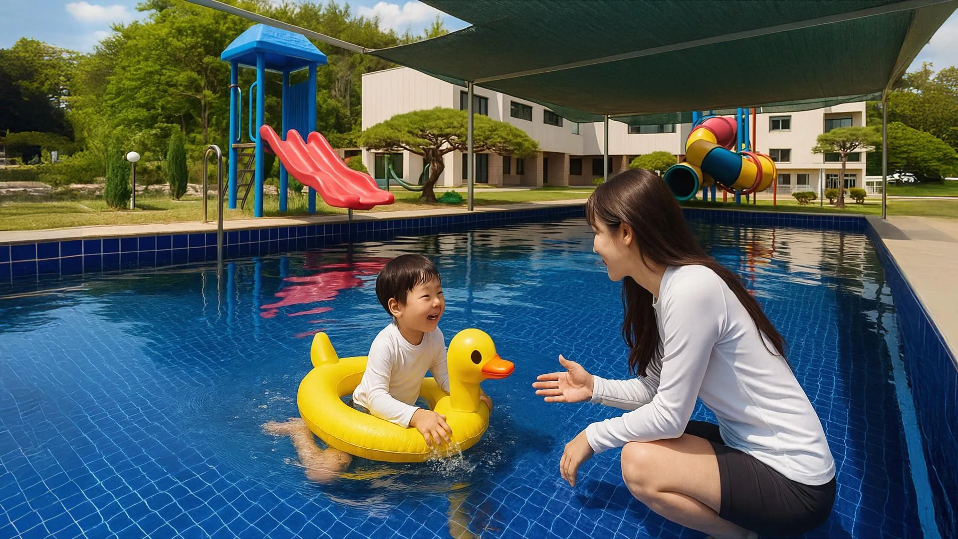 경주 경주 아인키즈풀빌라 3성급 게스트하우스 레스토랑