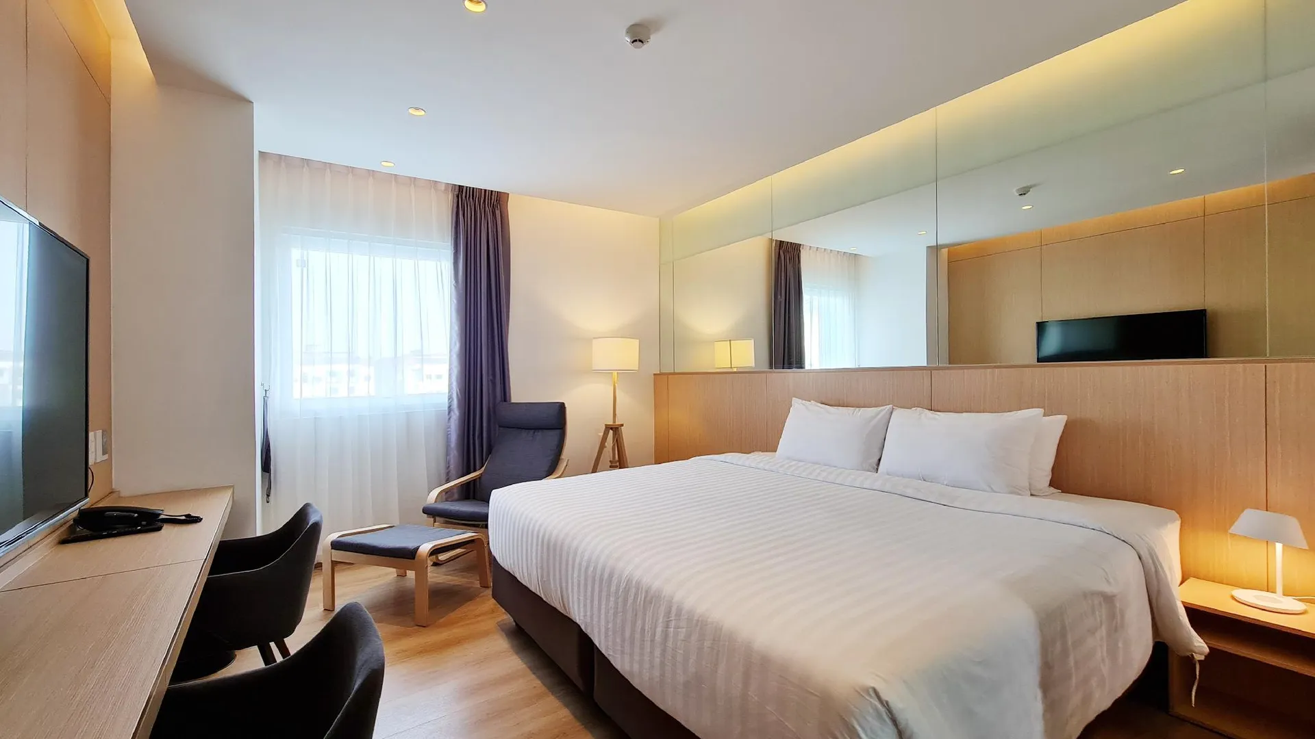 방콕 민텔 후아막 3성급 호텔 전망