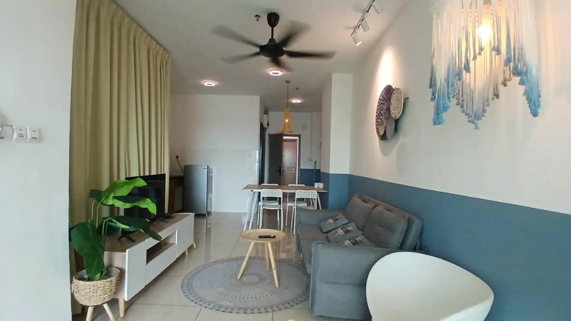 코타키나발루 크파얀의 아파트먼트 (540m², 침실 2개, 프라이빗 욕실 1개) 3성급 싱글룸 외관