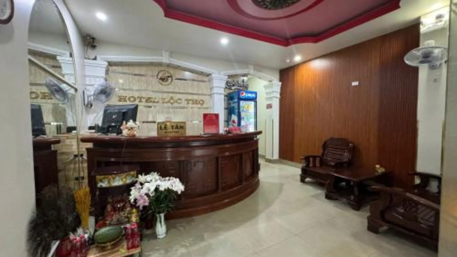 호치민 Khách Sạn Lộc Thọ 호텔 레스토랑