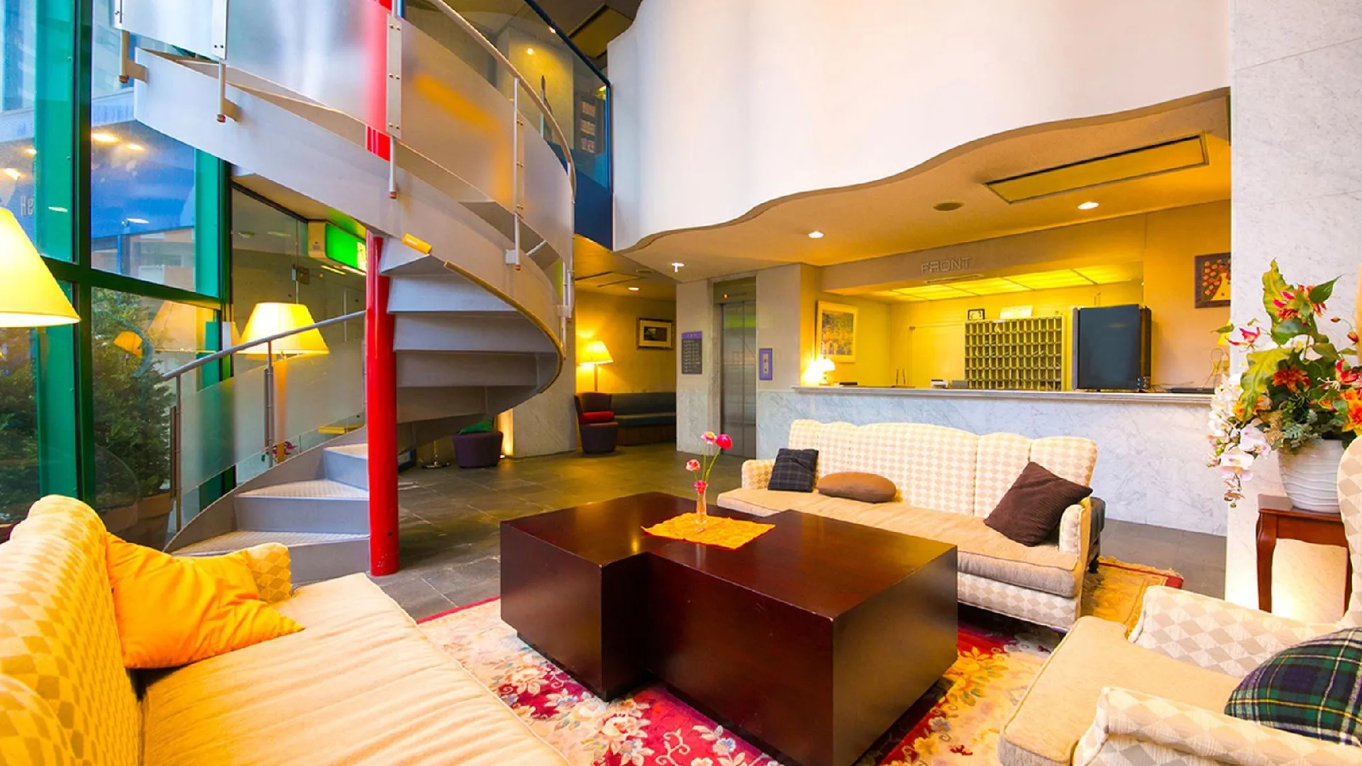 후쿠오카 헤와다이 호텔 5 3성급 호텔 로비