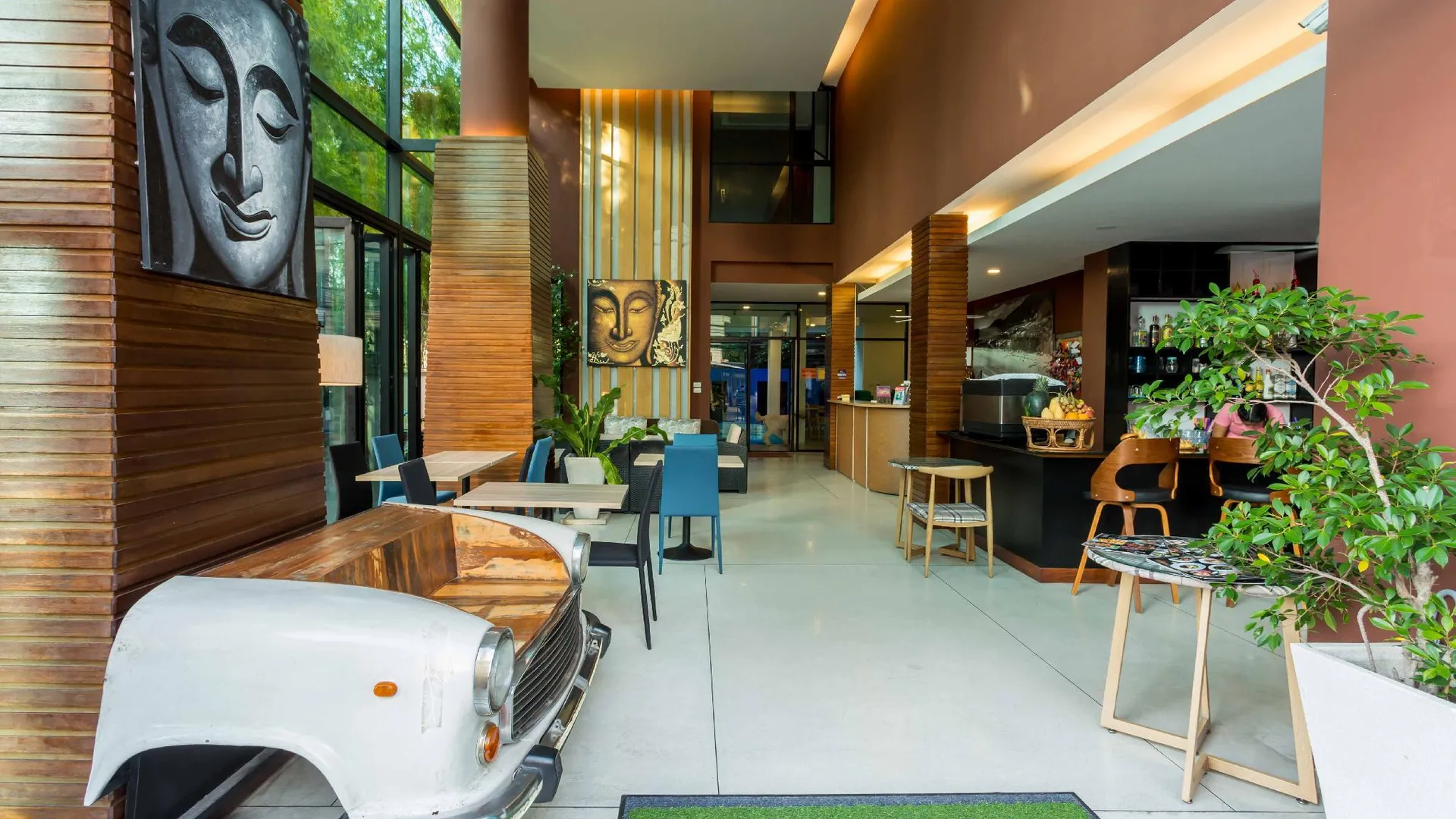 푸켓 목시 부티크 호텔 3성급 호텔 레스토랑