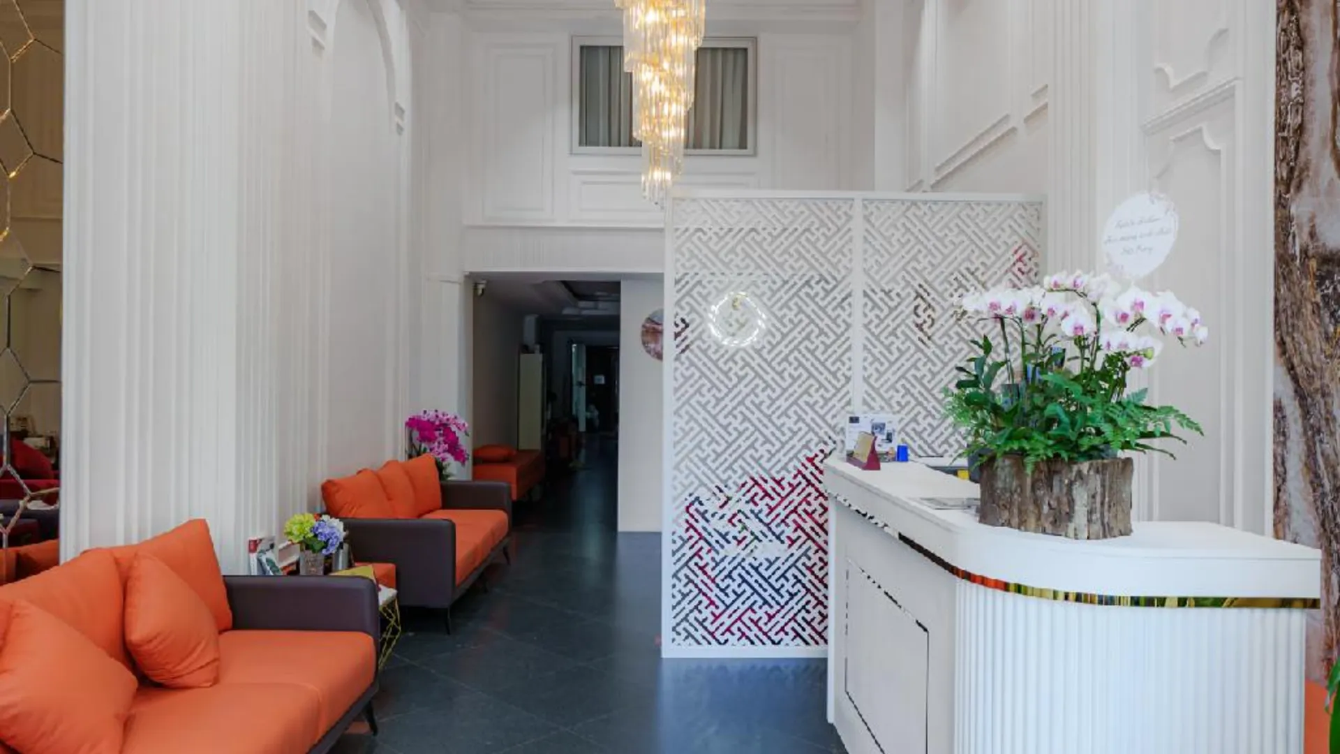 호치민 살루트 사이공 호텔 앤 스파 4성급 호텔 로비