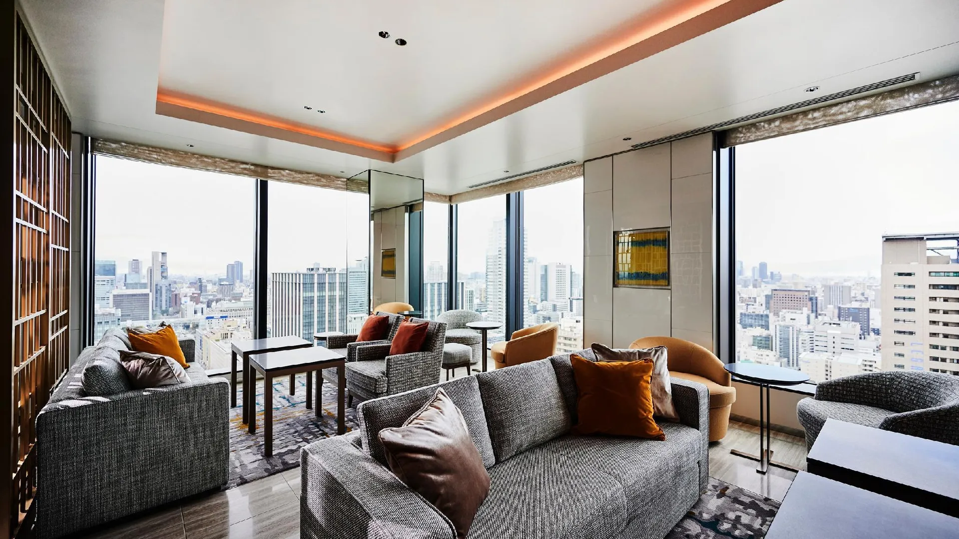 오사카 더 로얄 파크 호텔 아이코닉 오사카 미도스지 4성급 호텔 객실