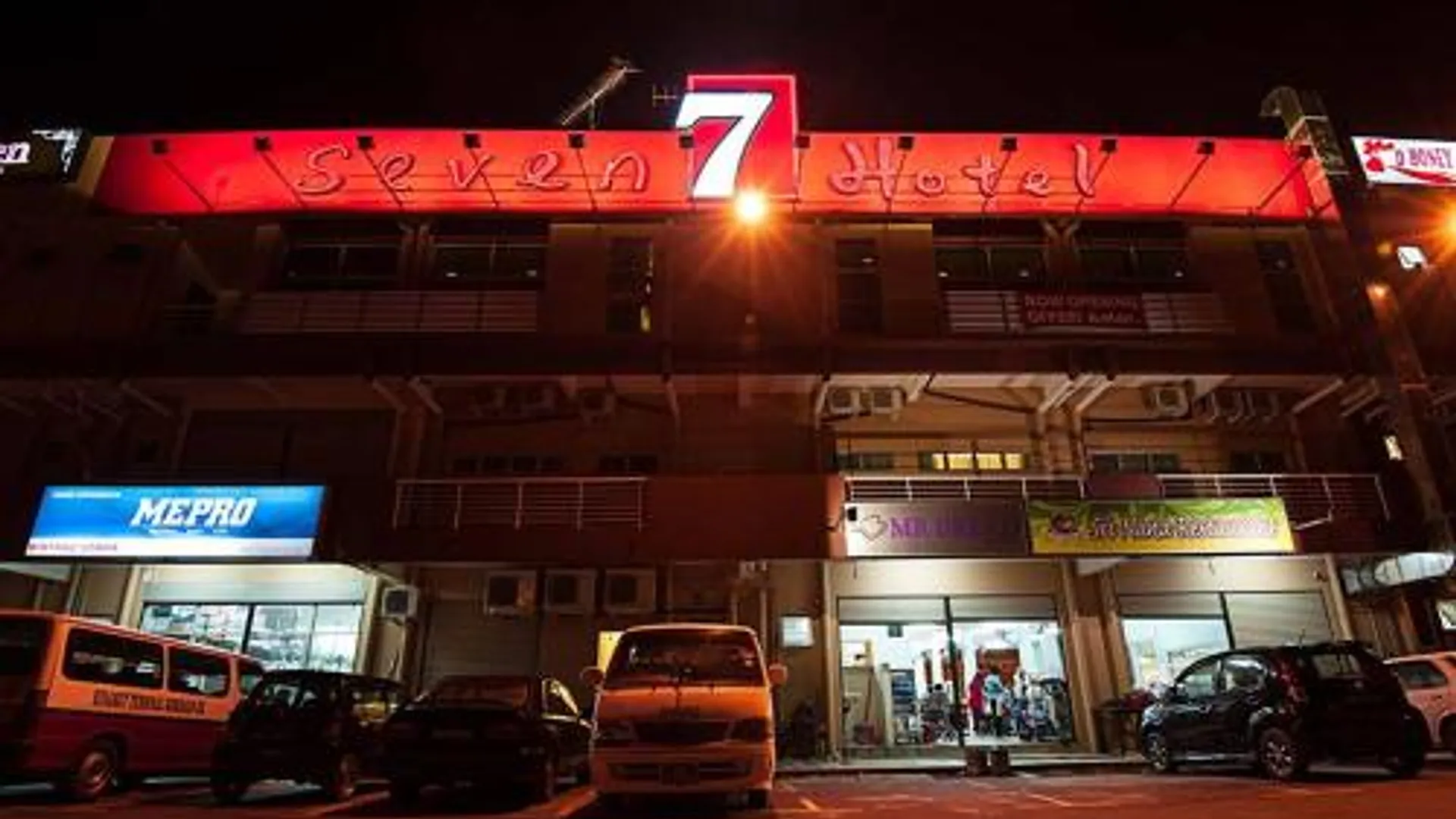 코타키나발루 Seven Hotel 2성급 호텔 객실