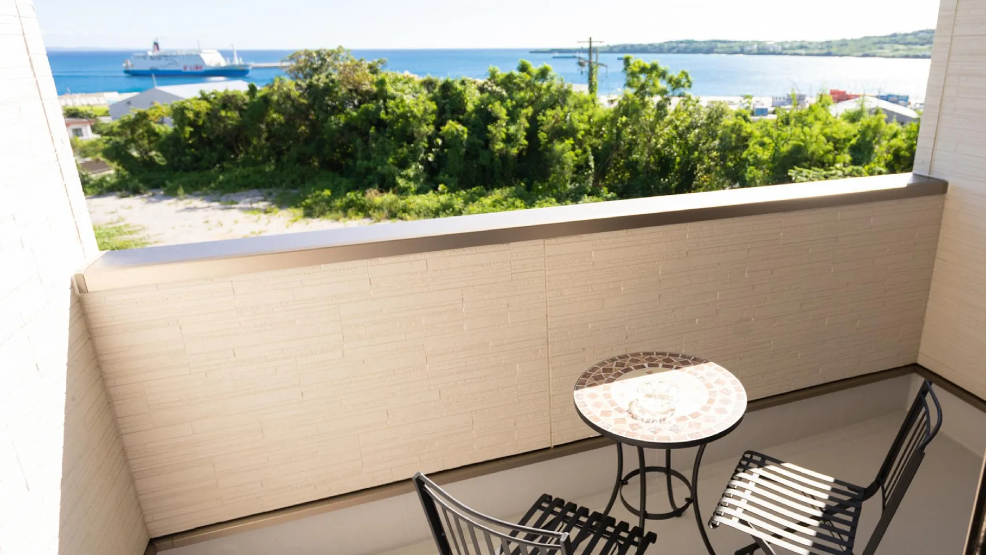 오키나와 본섬 빌라 참 3성급 호텔 전망