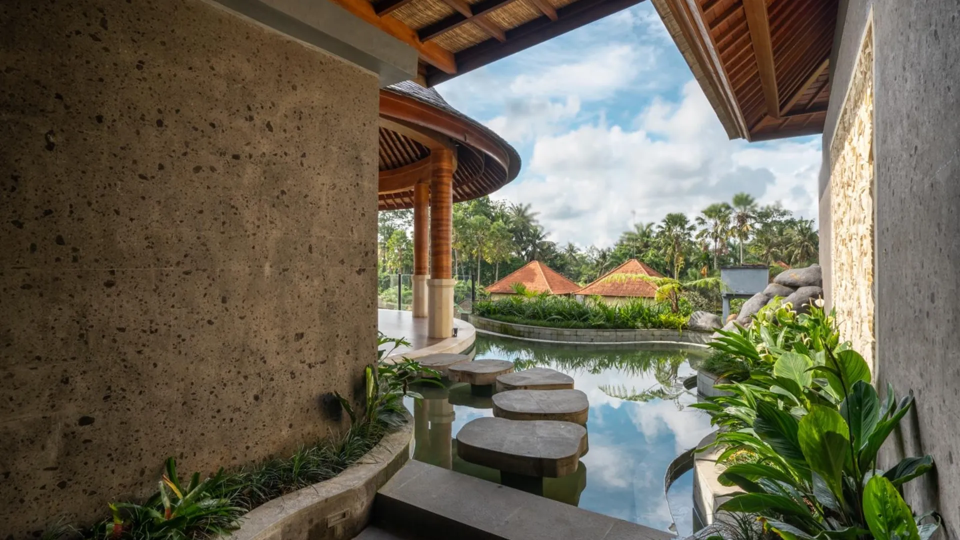 발리 부디아유 빌라 우붓 4성급 호텔 로비