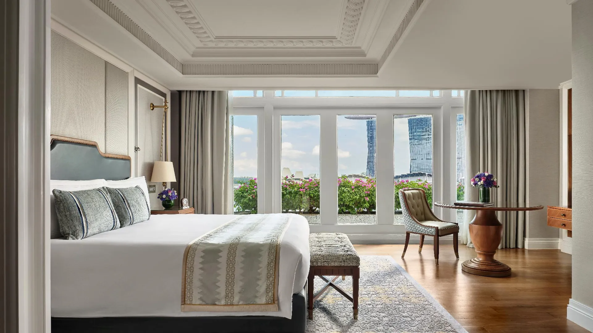 싱가포르 더 풀러턴 호텔 5성급 호텔 전망