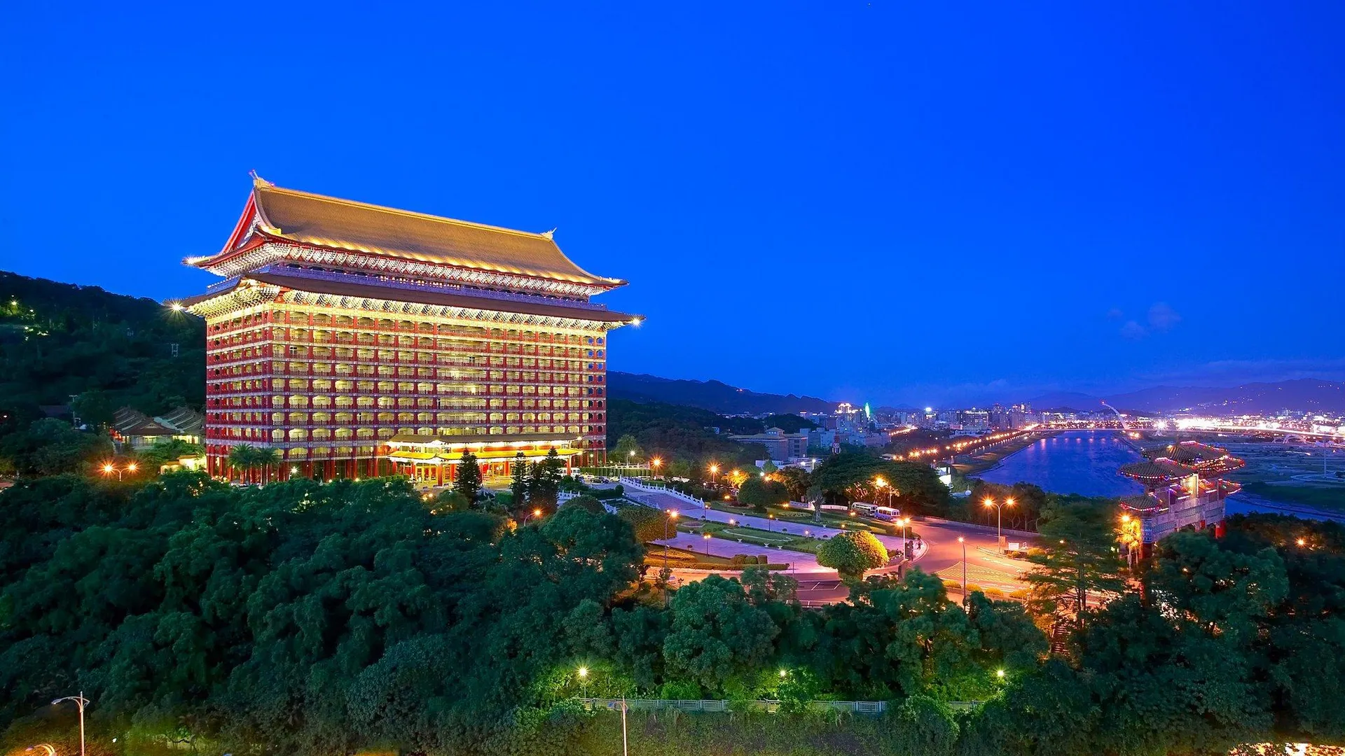 타이베이 그랜드 호텔 5성급 호텔 레스토랑